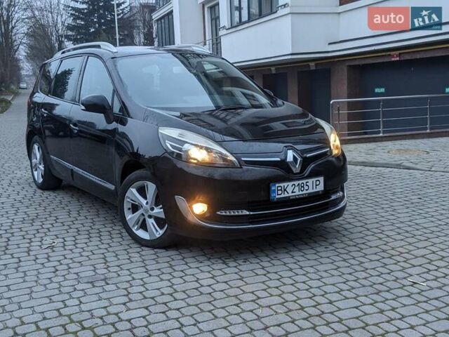 Черный Рено Гранд Сценик, объемом двигателя 1.46 л и пробегом 240 тыс. км за 10350 $, фото 1 на Automoto.ua