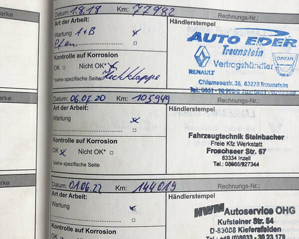 Чорний Рено Гранд Сценік, об'ємом двигуна 1.6 л та пробігом 202 тис. км за 11000 $, фото 16 на Automoto.ua