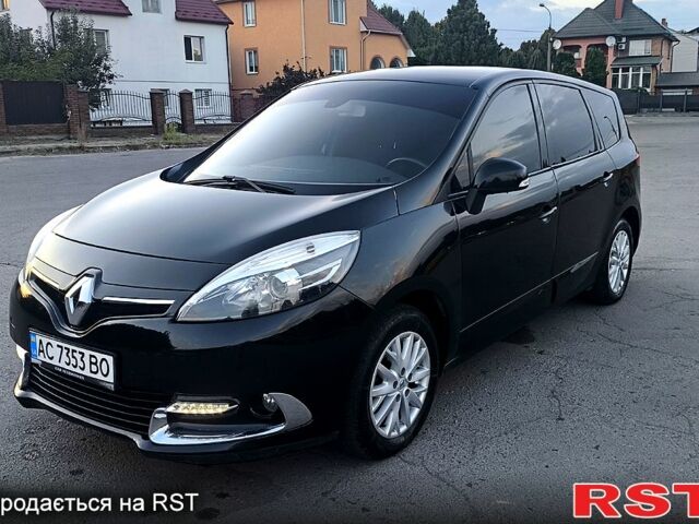 Чорний Рено Гранд Сценік, об'ємом двигуна 1.5 л та пробігом 232 тис. км за 9300 $, фото 1 на Automoto.ua