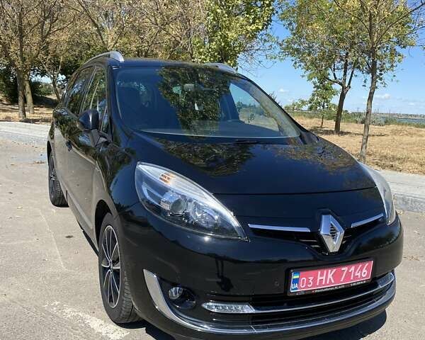 Черный Рено Гранд Сценик, объемом двигателя 1.6 л и пробегом 148 тыс. км за 11300 $, фото 1 на Automoto.ua