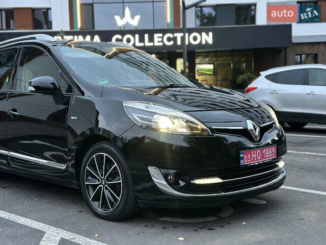 Черный Рено Гранд Сценик, объемом двигателя 1.6 л и пробегом 183 тыс. км за 10500 $, фото 12 на Automoto.ua
