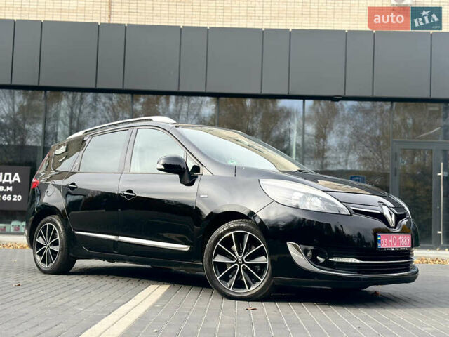 Черный Рено Гранд Сценик, объемом двигателя 1.6 л и пробегом 185 тыс. км за 10400 $, фото 6 на Automoto.ua