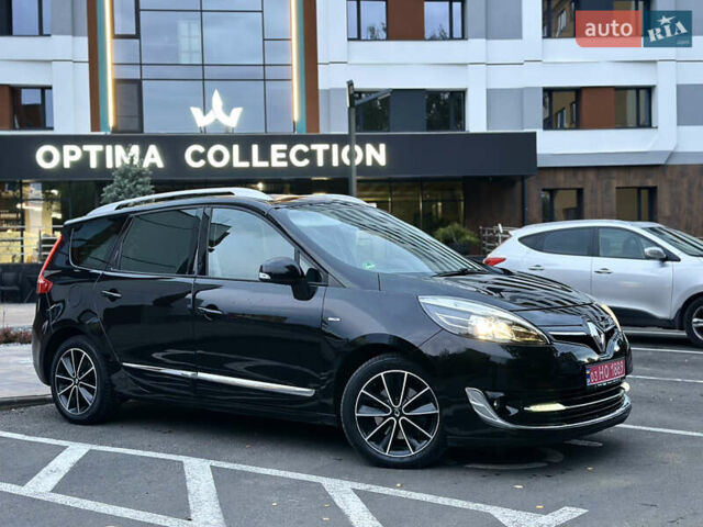 Черный Рено Гранд Сценик, объемом двигателя 1.6 л и пробегом 183 тыс. км за 10500 $, фото 2 на Automoto.ua