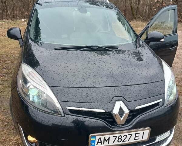 Черный Рено Гранд Сценик, объемом двигателя 1.5 л и пробегом 225 тыс. км за 10200 $, фото 2 на Automoto.ua