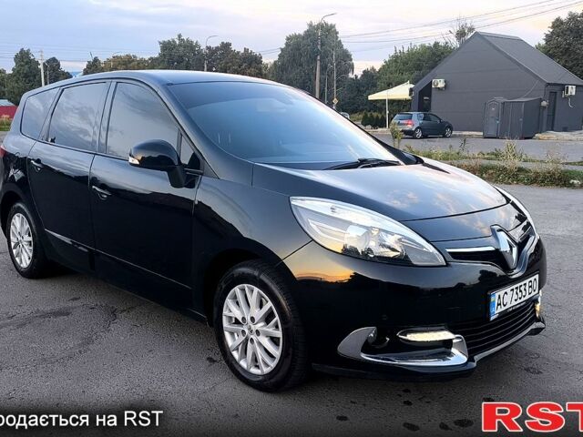 Чорний Рено Гранд Сценік, об'ємом двигуна 1.5 л та пробігом 232 тис. км за 9300 $, фото 2 на Automoto.ua