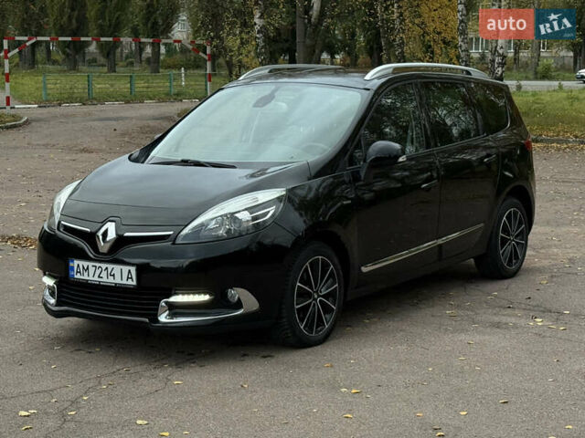 Рено Гранд Сценик 2013 в Житомире на Automoto.ua Черный Рено Гранд Сценик, объемом двигателя 1.6 л и пробегом 249 тыс. км за 9200 $, фото 2 на Automoto.ua