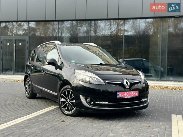 Черный Рено Гранд Сценик, объемом двигателя 1.6 л и пробегом 185 тыс. км за 10400 $, фото 10 на Automoto.ua