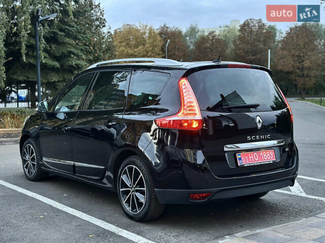 Черный Рено Гранд Сценик, объемом двигателя 1.6 л и пробегом 183 тыс. км за 10500 $, фото 19 на Automoto.ua