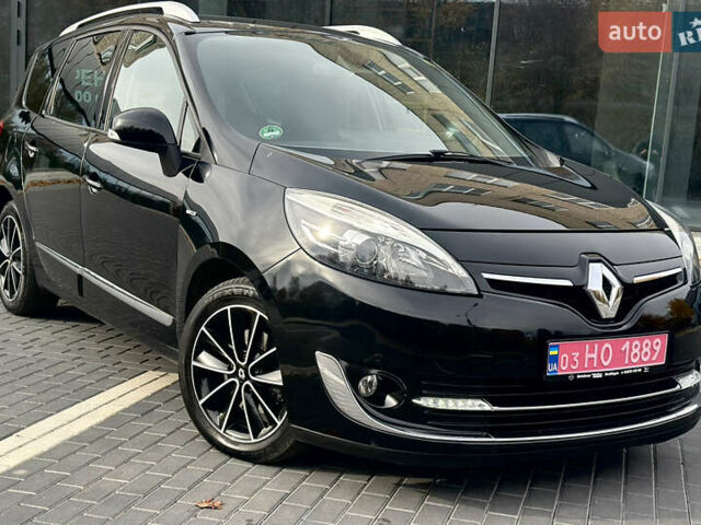 Черный Рено Гранд Сценик, объемом двигателя 1.6 л и пробегом 185 тыс. км за 10400 $, фото 4 на Automoto.ua