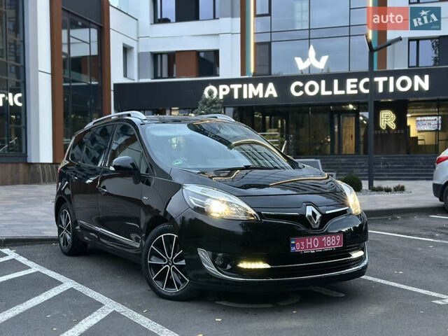 Черный Рено Гранд Сценик, объемом двигателя 1.6 л и пробегом 183 тыс. км за 10500 $, фото 5 на Automoto.ua