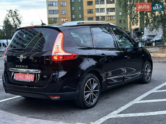 Черный Рено Гранд Сценик, объемом двигателя 1.6 л и пробегом 183 тыс. км за 10500 $, фото 14 на Automoto.ua