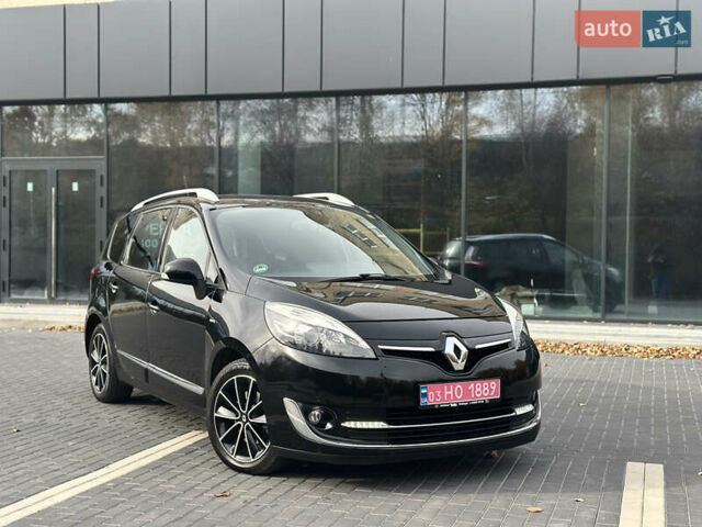 Черный Рено Гранд Сценик, объемом двигателя 1.6 л и пробегом 185 тыс. км за 10400 $, фото 1 на Automoto.ua