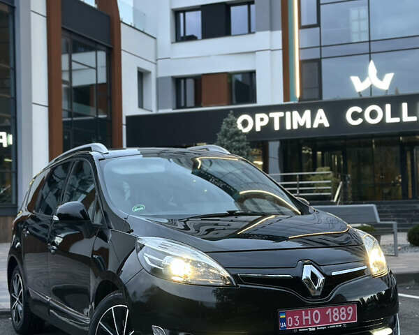 Черный Рено Гранд Сценик, объемом двигателя 1.6 л и пробегом 183 тыс. км за 10500 $, фото 4 на Automoto.ua