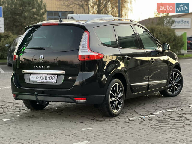Чорний Рено Гранд Сценік, об'ємом двигуна 1.5 л та пробігом 225 тис. км за 10799 $, фото 5 на Automoto.ua