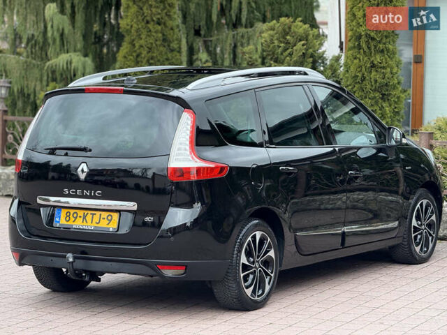 Черный Рено Гранд Сценик, объемом двигателя 1.5 л и пробегом 224 тыс. км за 11400 $, фото 9 на Automoto.ua