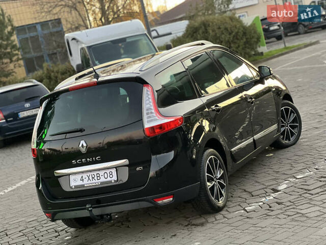 Чорний Рено Гранд Сценік, об'ємом двигуна 1.5 л та пробігом 225 тис. км за 10799 $, фото 7 на Automoto.ua