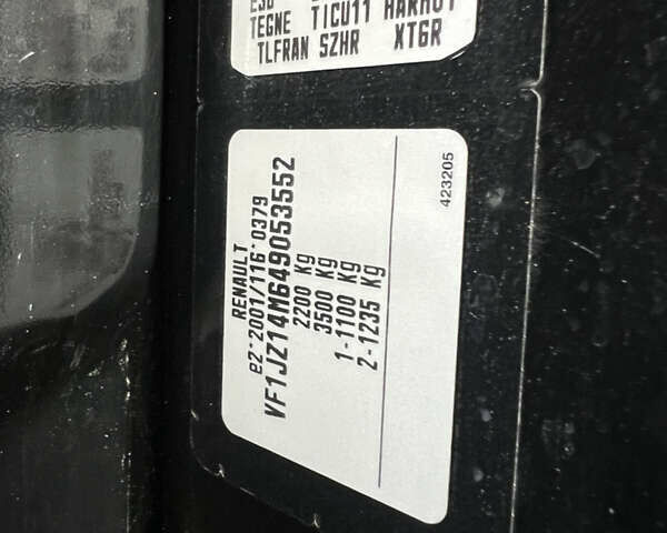 Чорний Рено Гранд Сценік, об'ємом двигуна 1.5 л та пробігом 225 тис. км за 10799 $, фото 81 на Automoto.ua