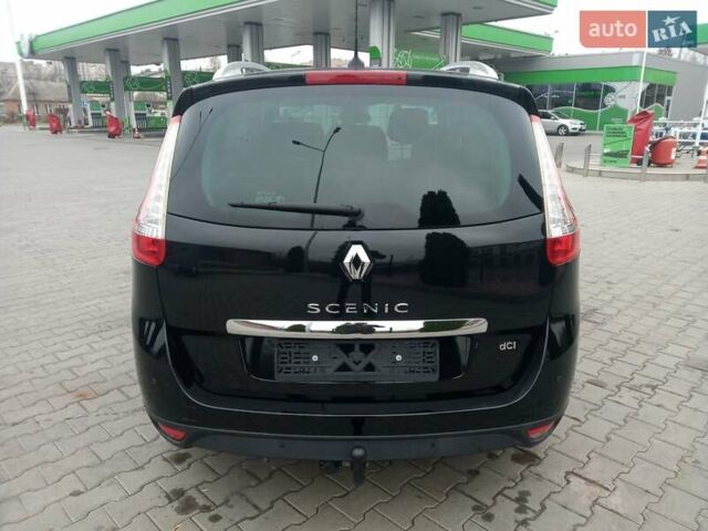 Черный Рено Гранд Сценик, объемом двигателя 1.5 л и пробегом 164 тыс. км за 11950 $, фото 5 на Automoto.ua