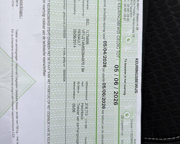 Черный Рено Гранд Сценик, объемом двигателя 1.5 л и пробегом 224 тыс. км за 11400 $, фото 118 на Automoto.ua