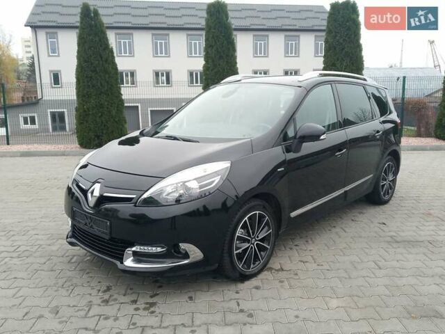 Черный Рено Гранд Сценик, объемом двигателя 1.5 л и пробегом 164 тыс. км за 11950 $, фото 1 на Automoto.ua