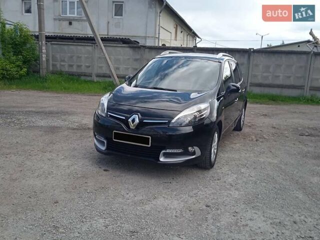 Черный Рено Гранд Сценик, объемом двигателя 1.46 л и пробегом 252 тыс. км за 8600 $, фото 1 на Automoto.ua