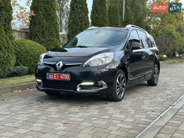 Черный Рено Гранд Сценик, объемом двигателя 1.6 л и пробегом 269 тыс. км за 10500 $, фото 4 на Automoto.ua