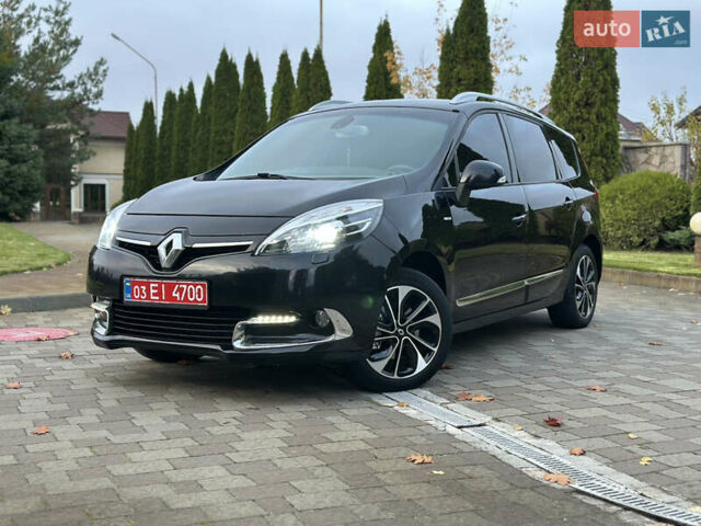 Черный Рено Гранд Сценик, объемом двигателя 1.6 л и пробегом 269 тыс. км за 10500 $, фото 2 на Automoto.ua