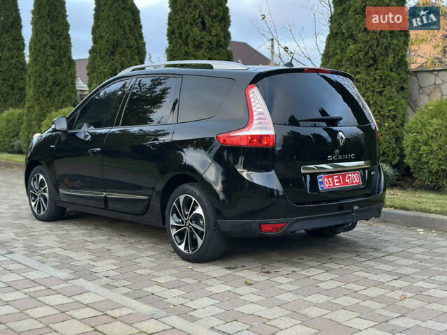 Черный Рено Гранд Сценик, объемом двигателя 1.6 л и пробегом 269 тыс. км за 10500 $, фото 7 на Automoto.ua