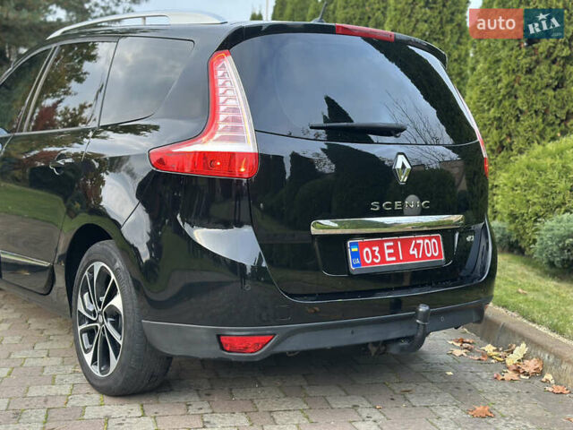 Черный Рено Гранд Сценик, объемом двигателя 1.6 л и пробегом 269 тыс. км за 10500 $, фото 78 на Automoto.ua