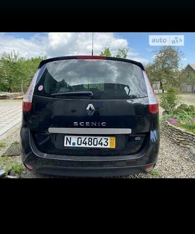 Черный Рено Гранд Сценик, объемом двигателя 1.5 л и пробегом 217 тыс. км за 9500 $, фото 1 на Automoto.ua