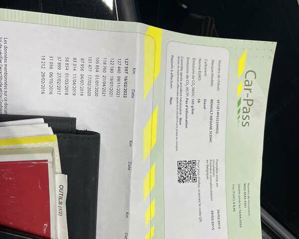 Черный Рено Гранд Сценик, объемом двигателя 1.5 л и пробегом 216 тыс. км за 11300 $, фото 6 на Automoto.ua