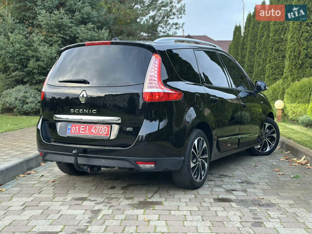 Черный Рено Гранд Сценик, объемом двигателя 1.6 л и пробегом 269 тыс. км за 10500 $, фото 81 на Automoto.ua