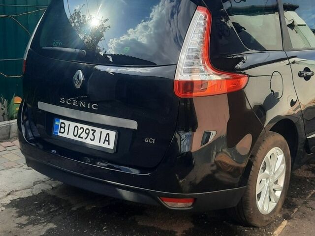 Черный Рено Гранд Сценик, объемом двигателя 1.5 л и пробегом 135 тыс. км за 9200 $, фото 3 на Automoto.ua