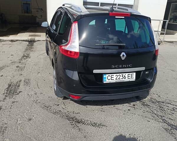Черный Рено Гранд Сценик, объемом двигателя 1.5 л и пробегом 217 тыс. км за 9500 $, фото 3 на Automoto.ua
