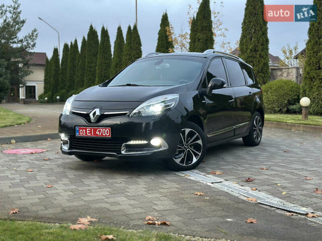 Черный Рено Гранд Сценик, объемом двигателя 1.6 л и пробегом 269 тыс. км за 10500 $, фото 1 на Automoto.ua