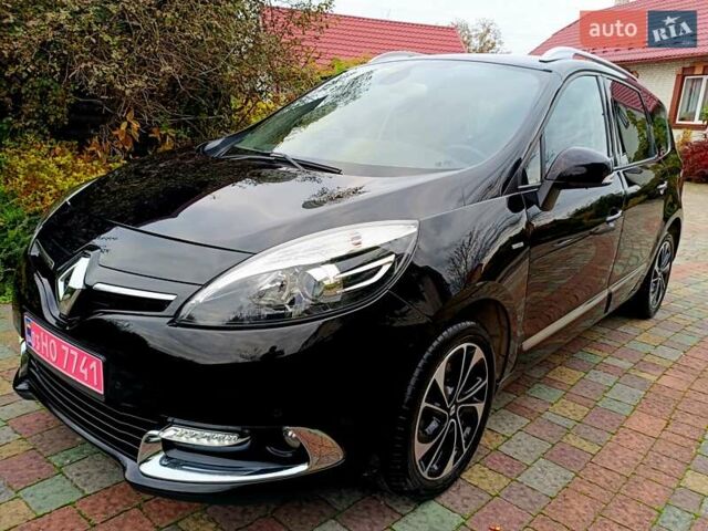 Черный Рено Гранд Сценик, объемом двигателя 1.6 л и пробегом 215 тыс. км за 10999 $, фото 13 на Automoto.ua