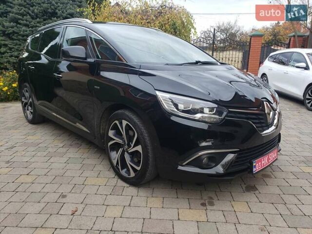 Черный Рено Гранд Сценик, объемом двигателя 1.6 л и пробегом 159 тыс. км за 16700 $, фото 29 на Automoto.ua