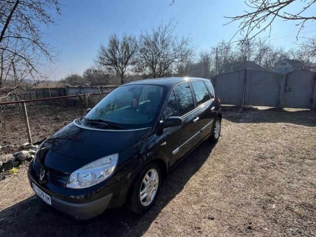 Черный Рено Гранд Сценик, объемом двигателя 1.6 л и пробегом 147 тыс. км за 6200 $, фото 6 на Automoto.ua