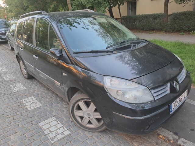 Черный Рено Гранд Сценик, объемом двигателя 1.9 л и пробегом 250 тыс. км за 1500 $, фото 1 на Automoto.ua