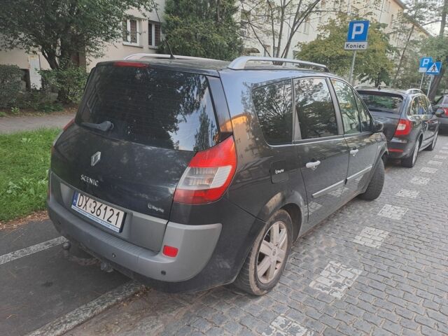 Черный Рено Гранд Сценик, объемом двигателя 1.9 л и пробегом 250 тыс. км за 1500 $, фото 2 на Automoto.ua