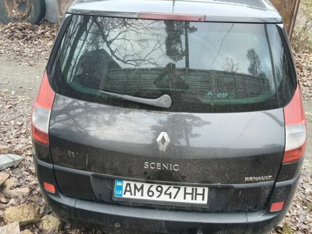 Черный Рено Гранд Сценик, объемом двигателя 1.9 л и пробегом 330 тыс. км за 2850 $, фото 5 на Automoto.ua