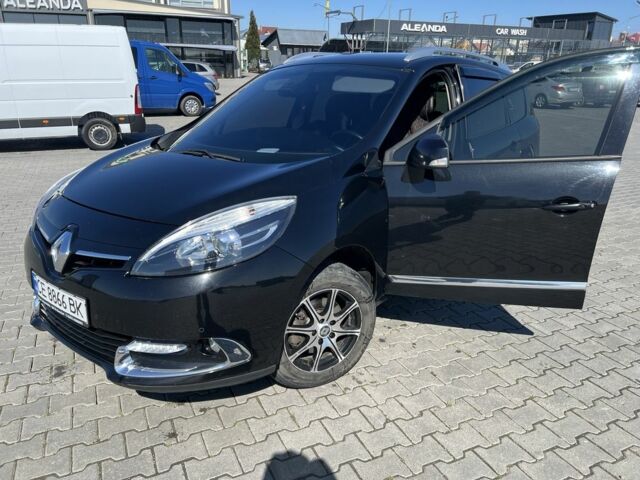 Черный Рено Гранд Сценик, объемом двигателя 1.6 л и пробегом 225 тыс. км за 9499 $, фото 1 на Automoto.ua