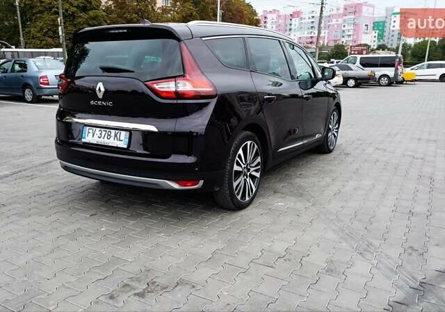Фиолетовый Рено Гранд Сценик, объемом двигателя 1.6 л и пробегом 186 тыс. км за 17400 $, фото 2 на Automoto.ua