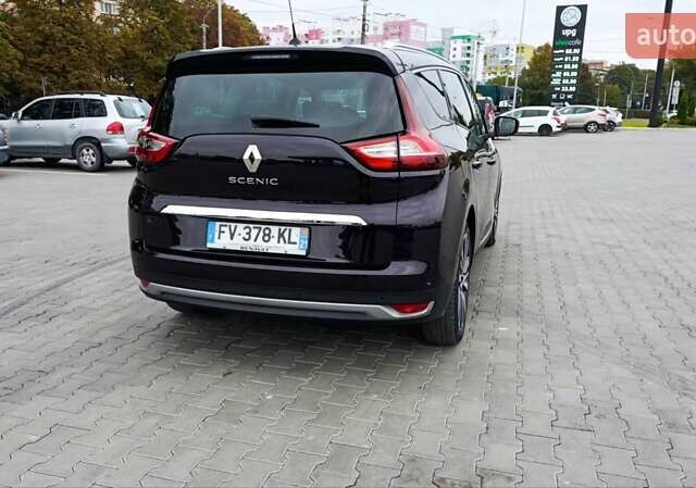 Фиолетовый Рено Гранд Сценик, объемом двигателя 1.6 л и пробегом 186 тыс. км за 17400 $, фото 3 на Automoto.ua