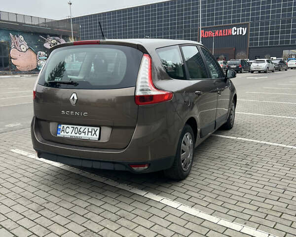Коричневий Рено Гранд Сценік, об'ємом двигуна 1.6 л та пробігом 280 тис. км за 7350 $, фото 13 на Automoto.ua