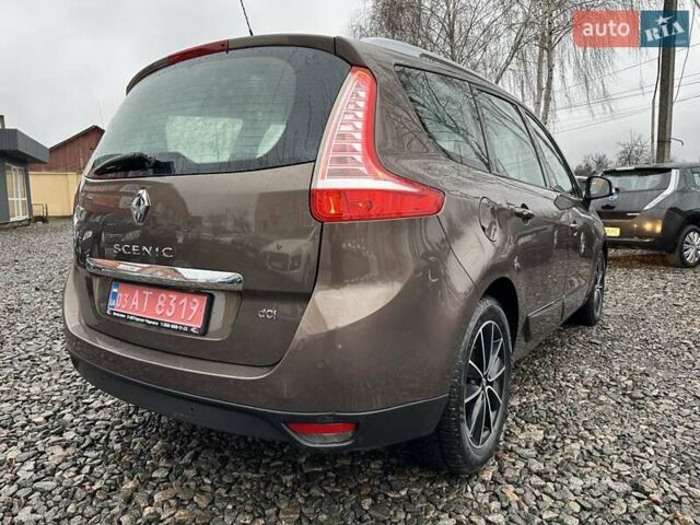 Коричневый Рено Гранд Сценик, объемом двигателя 1.6 л и пробегом 265 тыс. км за 9500 $, фото 4 на Automoto.ua