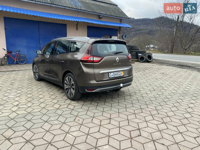 Коричневий Рено Гранд Сценік, об'ємом двигуна 1.6 л та пробігом 199 тис. км за 14500 $, фото 8 на Automoto.ua