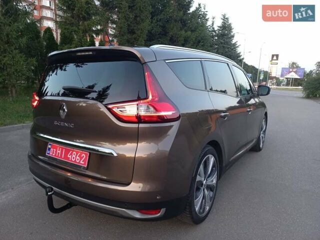 Коричневый Рено Гранд Сценик, объемом двигателя 1.5 л и пробегом 179 тыс. км за 17900 $, фото 4 на Automoto.ua