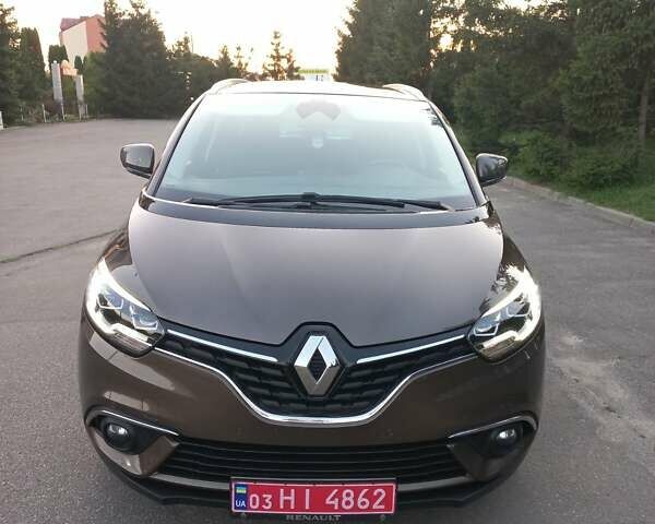 Коричневий Рено Гранд Сценік, об'ємом двигуна 1.5 л та пробігом 179 тис. км за 17500 $, фото 6 на Automoto.ua