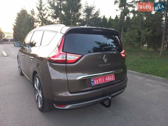Коричневий Рено Гранд Сценік, об'ємом двигуна 1.5 л та пробігом 179 тис. км за 17500 $, фото 14 на Automoto.ua